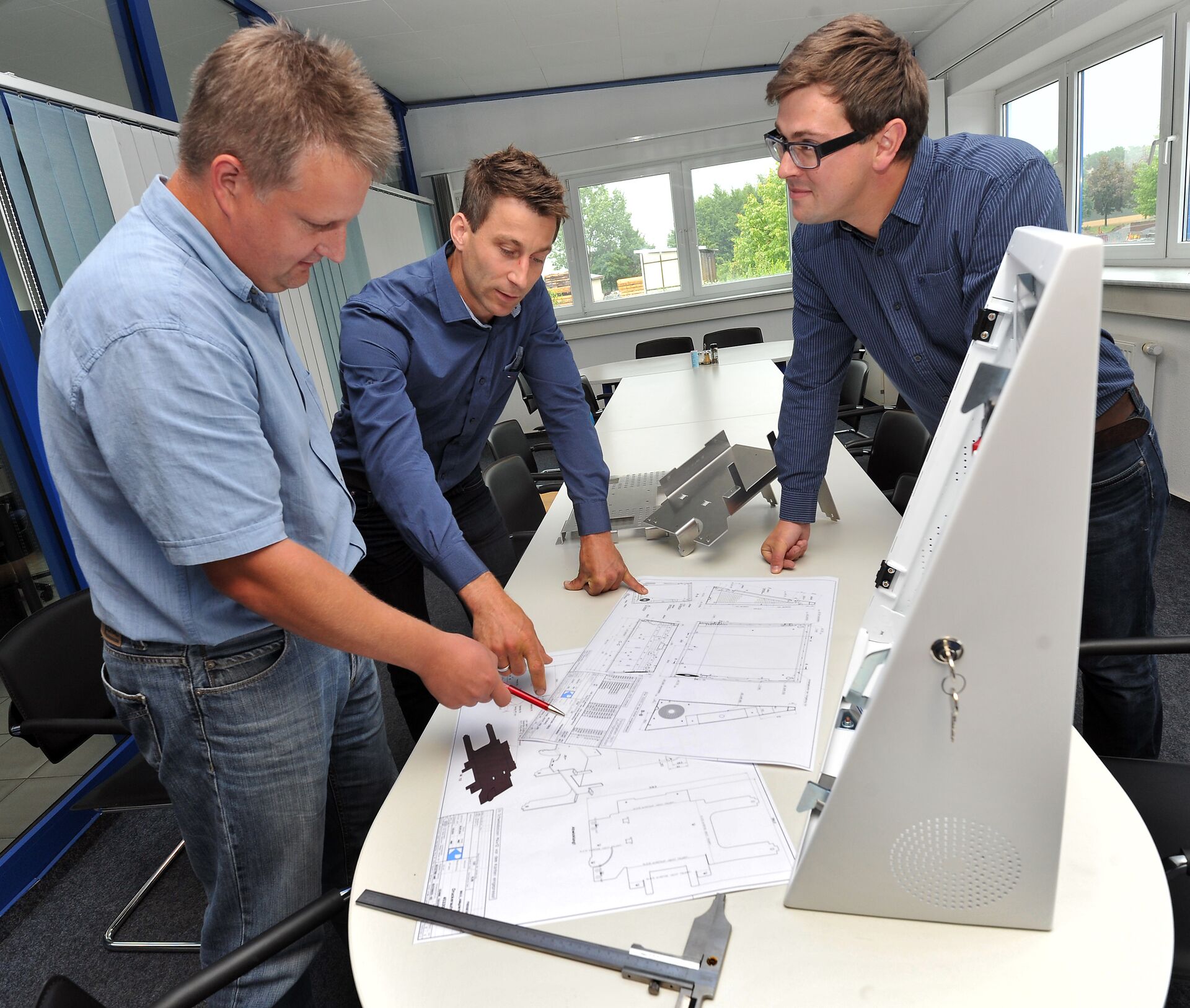 In-House Entwicklung für individuelle Baugruppen aus Metall